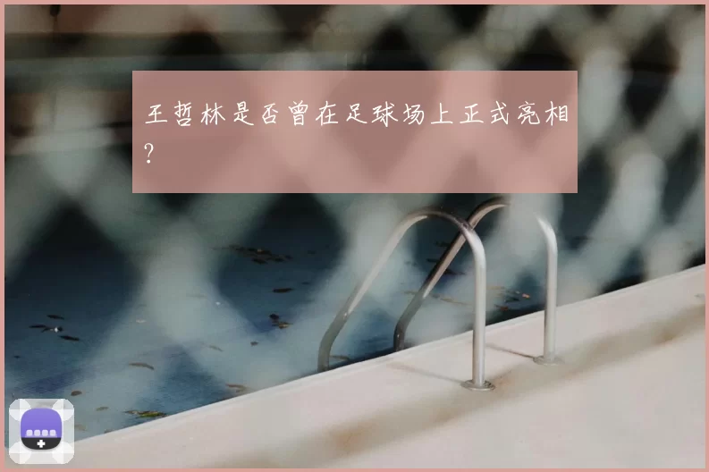 王哲林是否曾在足球场上正式亮相？