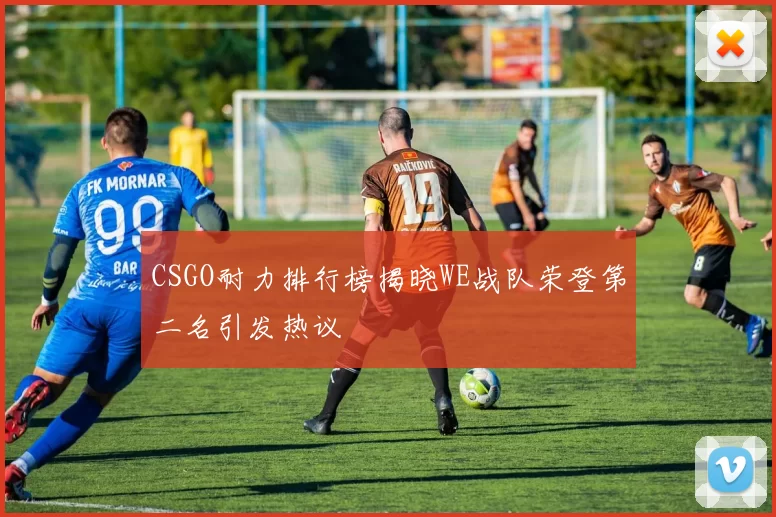 CSGO耐力排行榜揭晓WE战队荣登第二名引发热议
