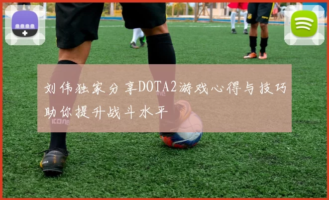 刘伟独家分享DOTA2游戏心得与技巧助你提升战斗水平
