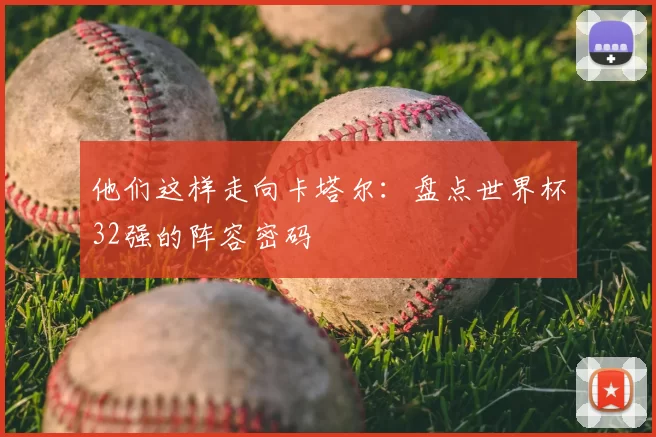 他们这样走向卡塔尔：盘点世界杯32强的阵容密码